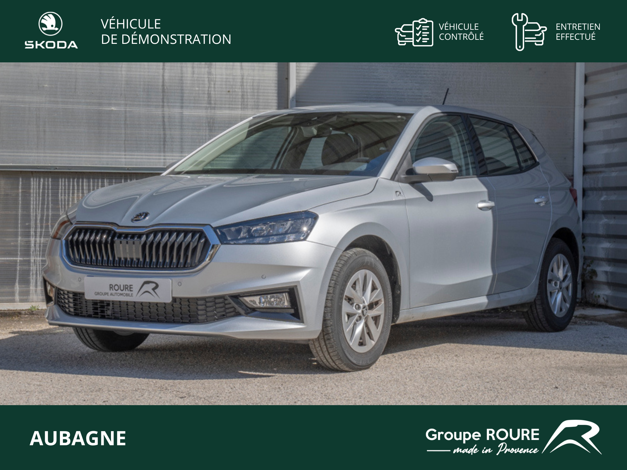 SKODA-FABIA IV-Fabia 1.0 TSI 95 ch EVO 2 BVM5-Selection-19690-5000-roure-automobiles