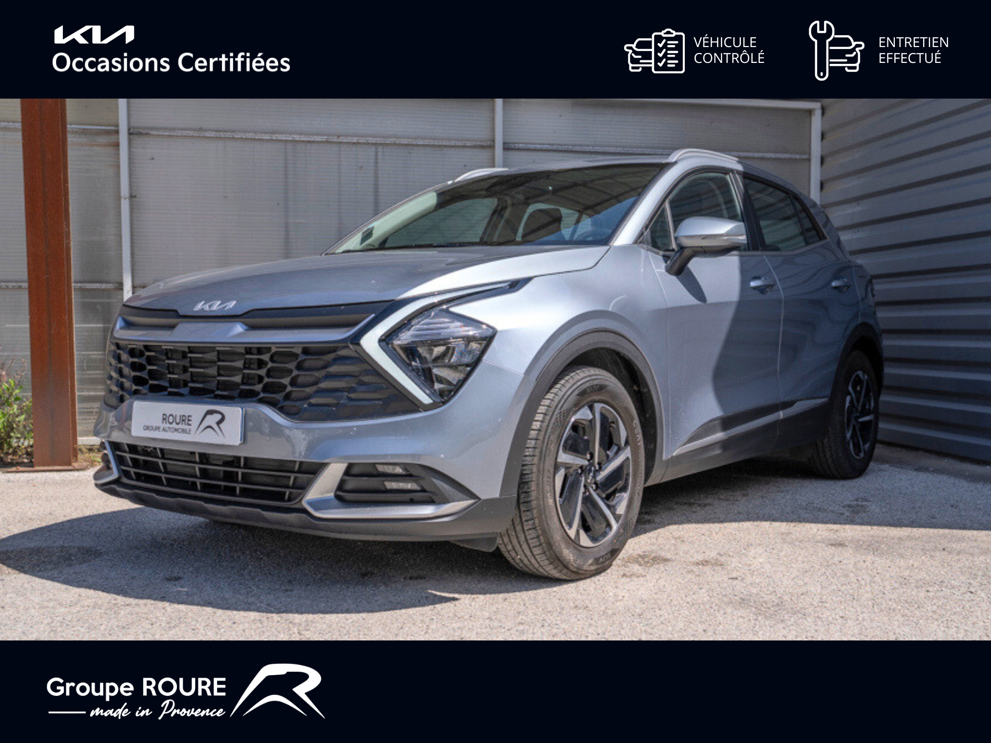 KIA-SPORTAGE V-Sportage 1.6 CRDi 136ch MHEV DCT7 4x4-Active-26990-43500-roure-automobiles