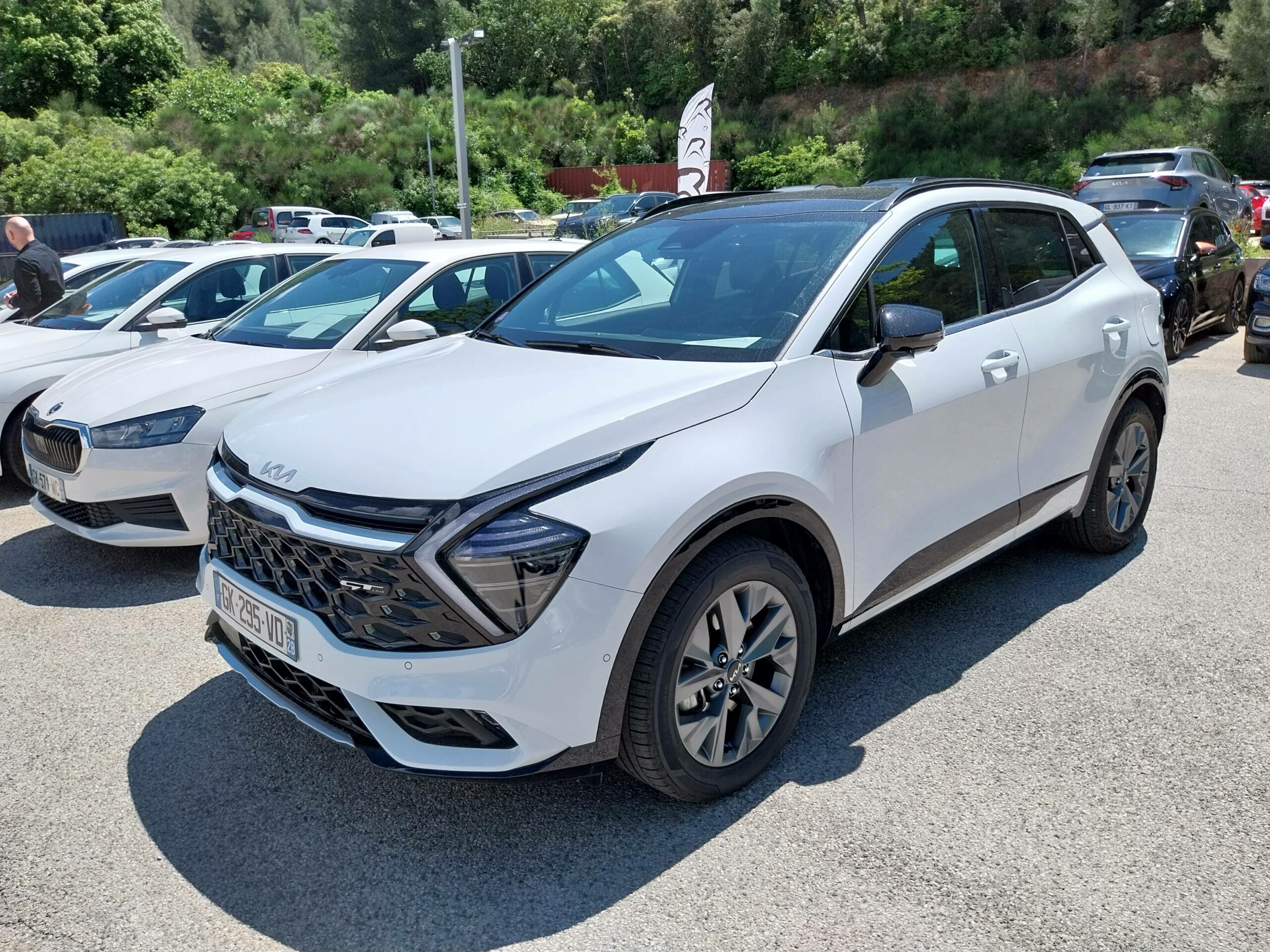 KIA-SPORTAGE V-Sportage 1.6 T-GDi 230ch ISG Hybride BVA6 4x2-GT Line Premium-32490-36087-roure-automobiles