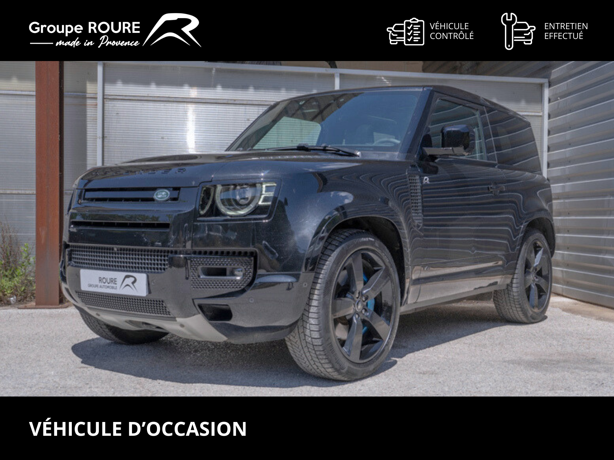 LAND ROVER-DEFENDER II-Defender 90 V8 P525 BVA8--119990-37856-roure-automobiles