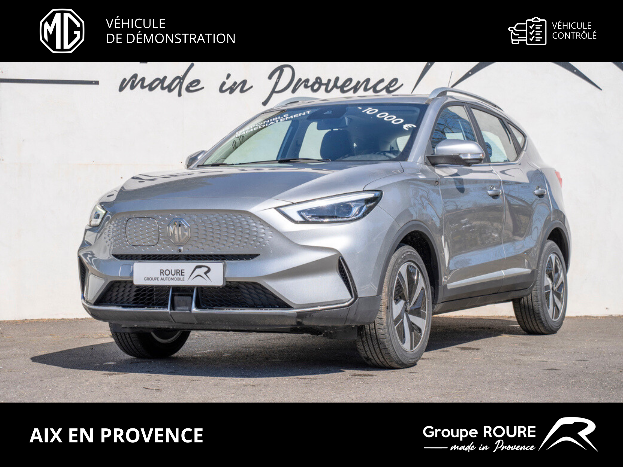 MG-ZS ELECTRIQUE II-ZS EV Autonomie Etendue 70kWh - 115 kW 2WD-Luxury-27990-150-roure-automobiles
