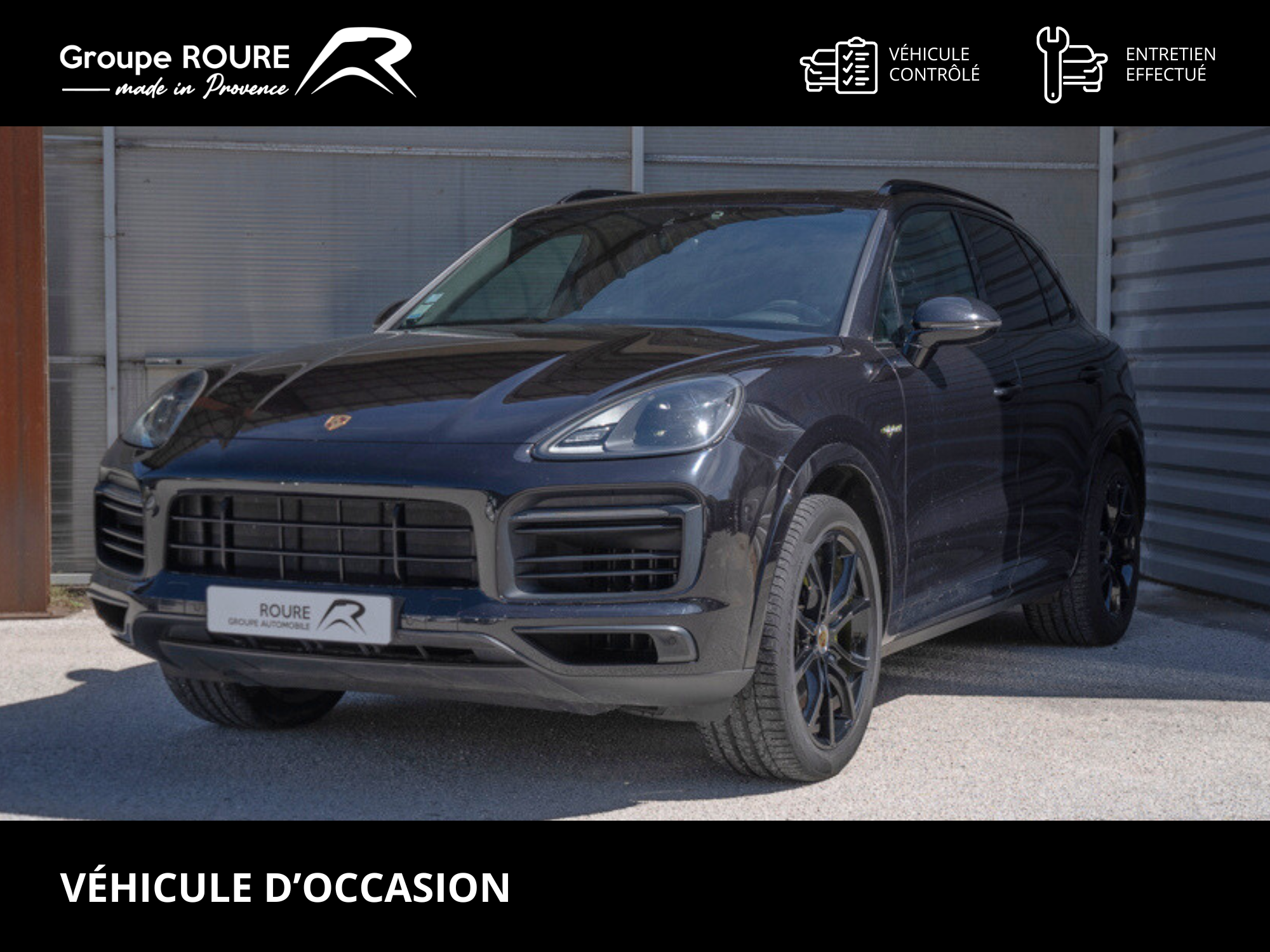 PORSCHE-CAYENNE III-Cayenne E-Hybrid 3.0 V6 462 ch Tiptronic BVA-S-53990-98132-roure-automobiles