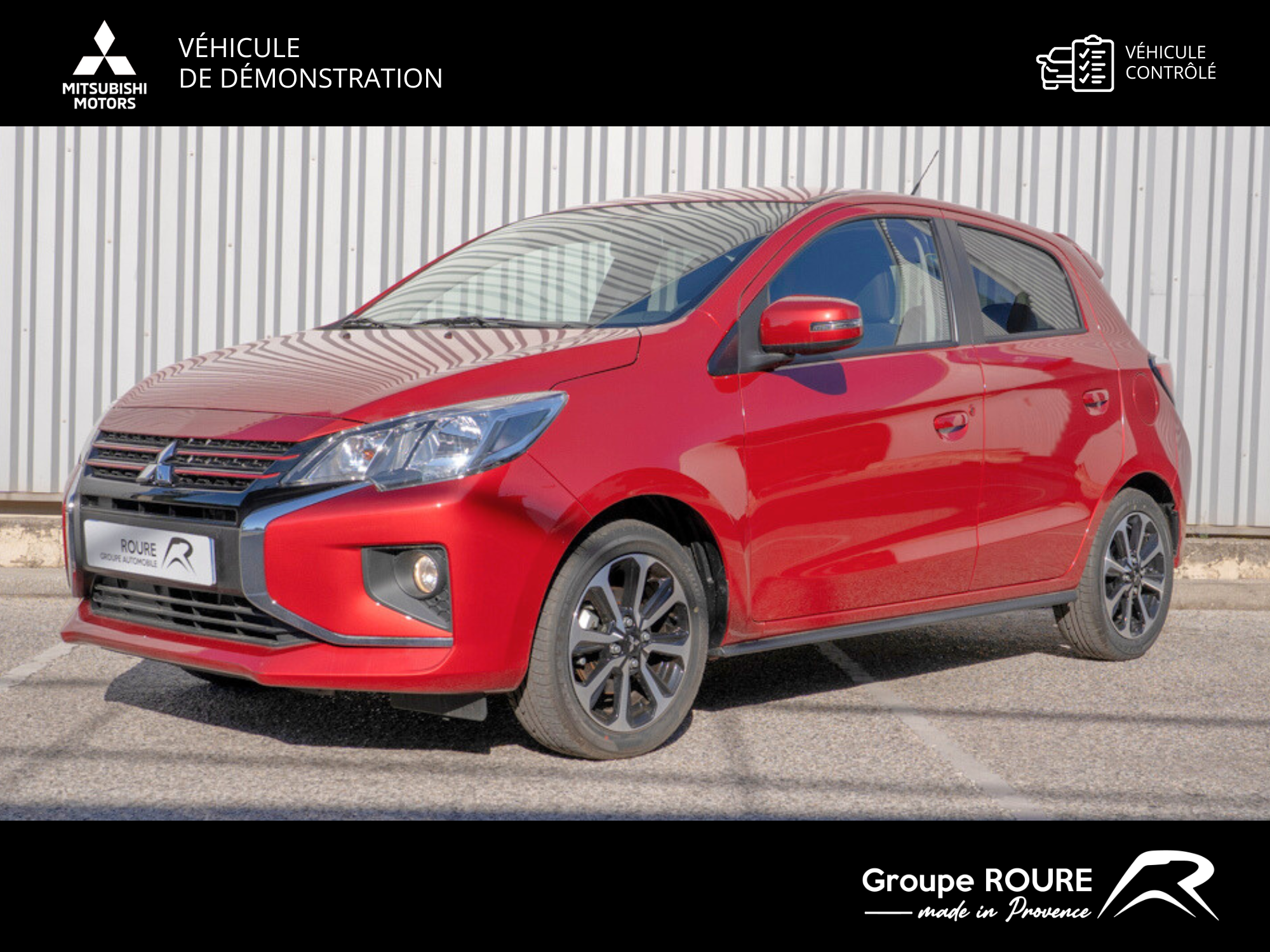 MITSUBISHI-SPACE STAR II-Space Star 1.2 MIVEC 71 AS&G-Red Line Edition-16499-150-roure-automobiles
