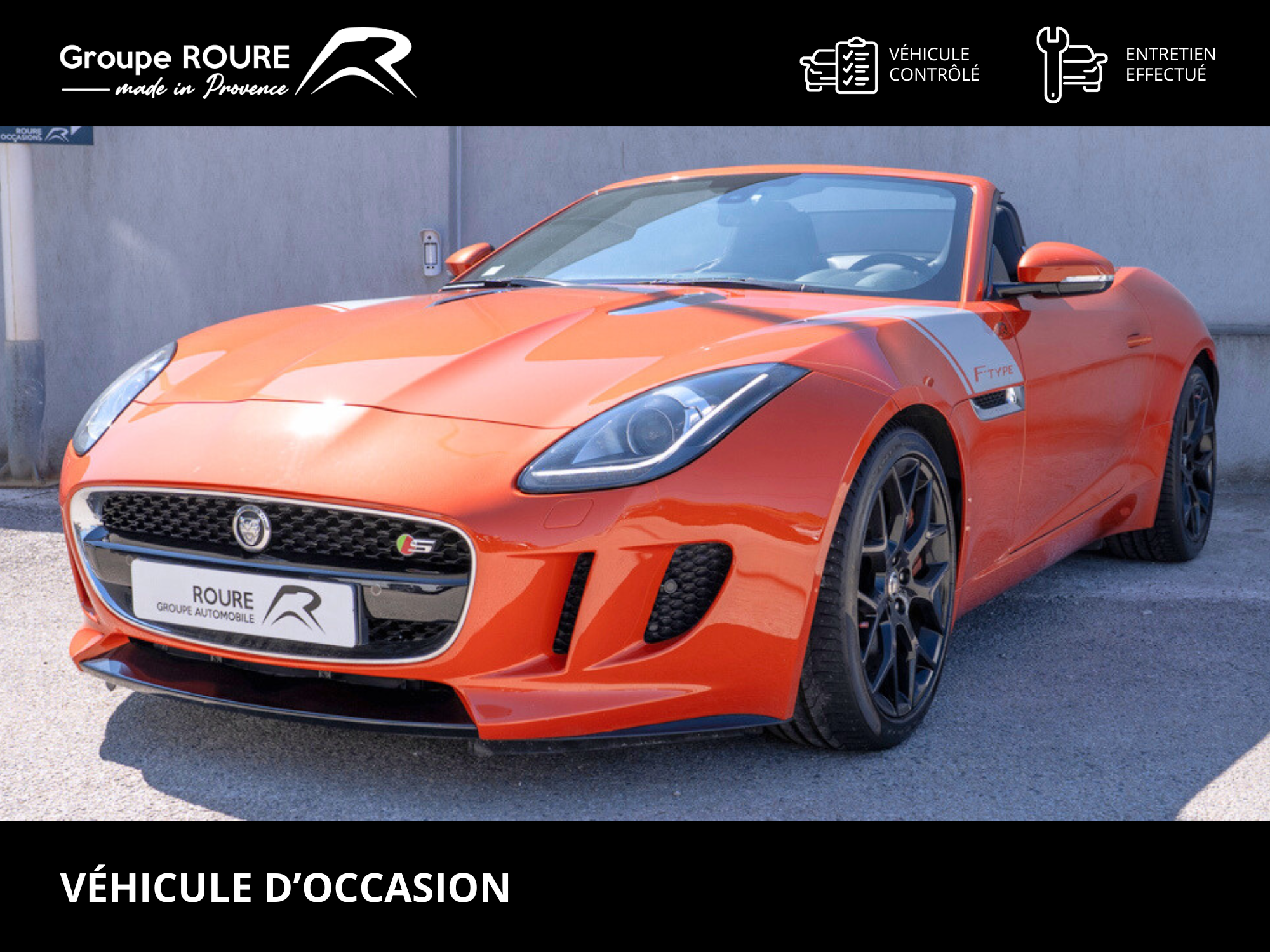 JAGUAR-F-TYPE-F-Type Cabriolet V6 S 3.0 380 Suralimenté-A-39990-84471-roure-automobiles