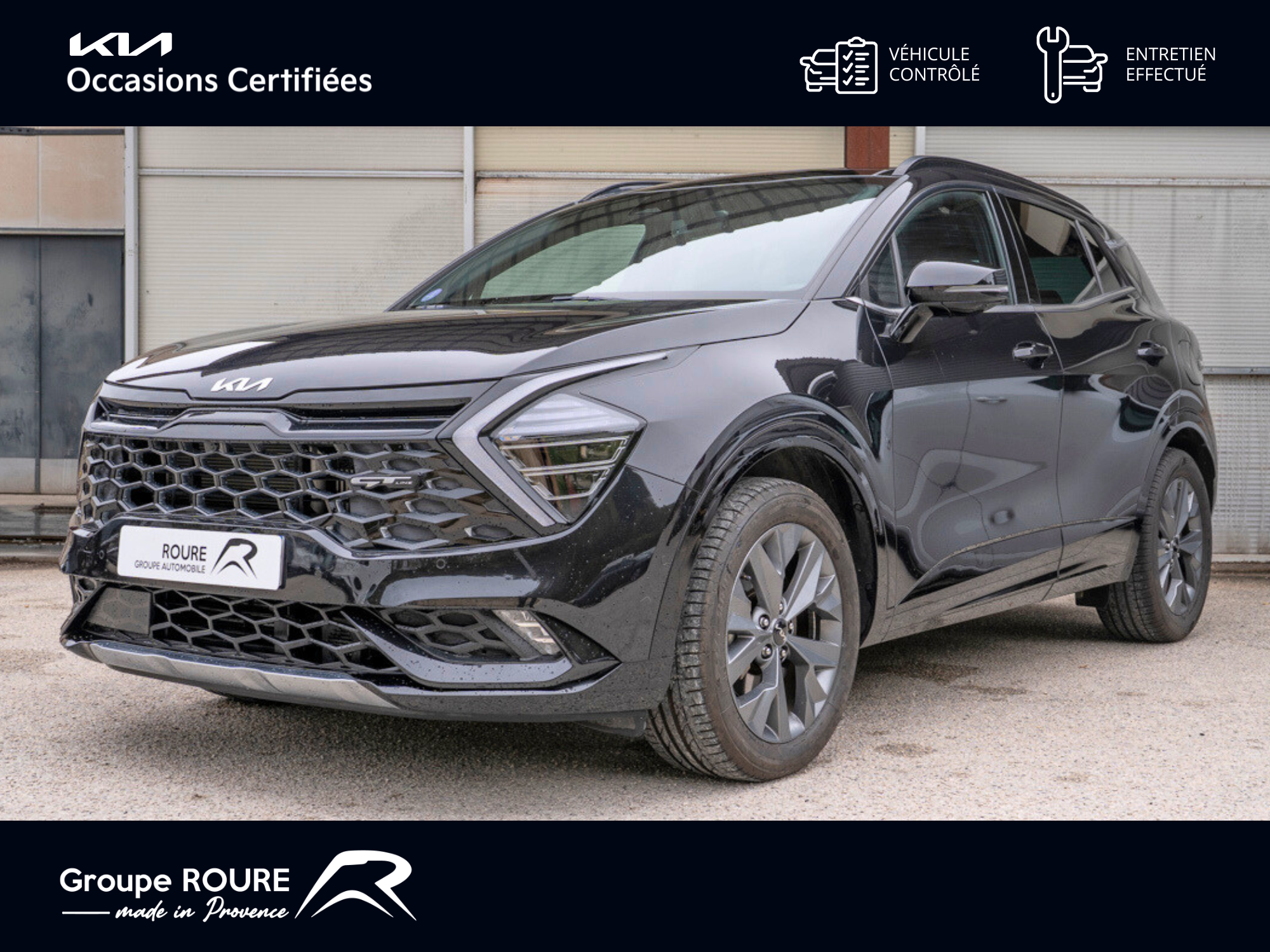 KIA-SPORTAGE V-Sportage 1.6 T-GDi 230ch ISG Hybride BVA6 4x2-GT Line Premium-31990-33016-roure-automobiles