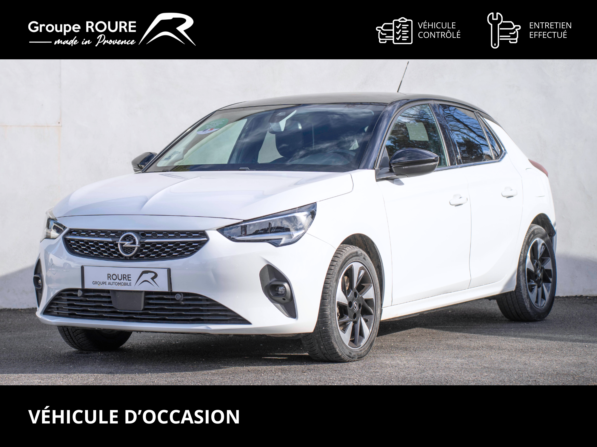 OPEL-CORSA ELECTRIQUE F-Corsa Electrique 136 ch & Batterie 50 kw/h-Elegance-11990-63592-roure-automobiles