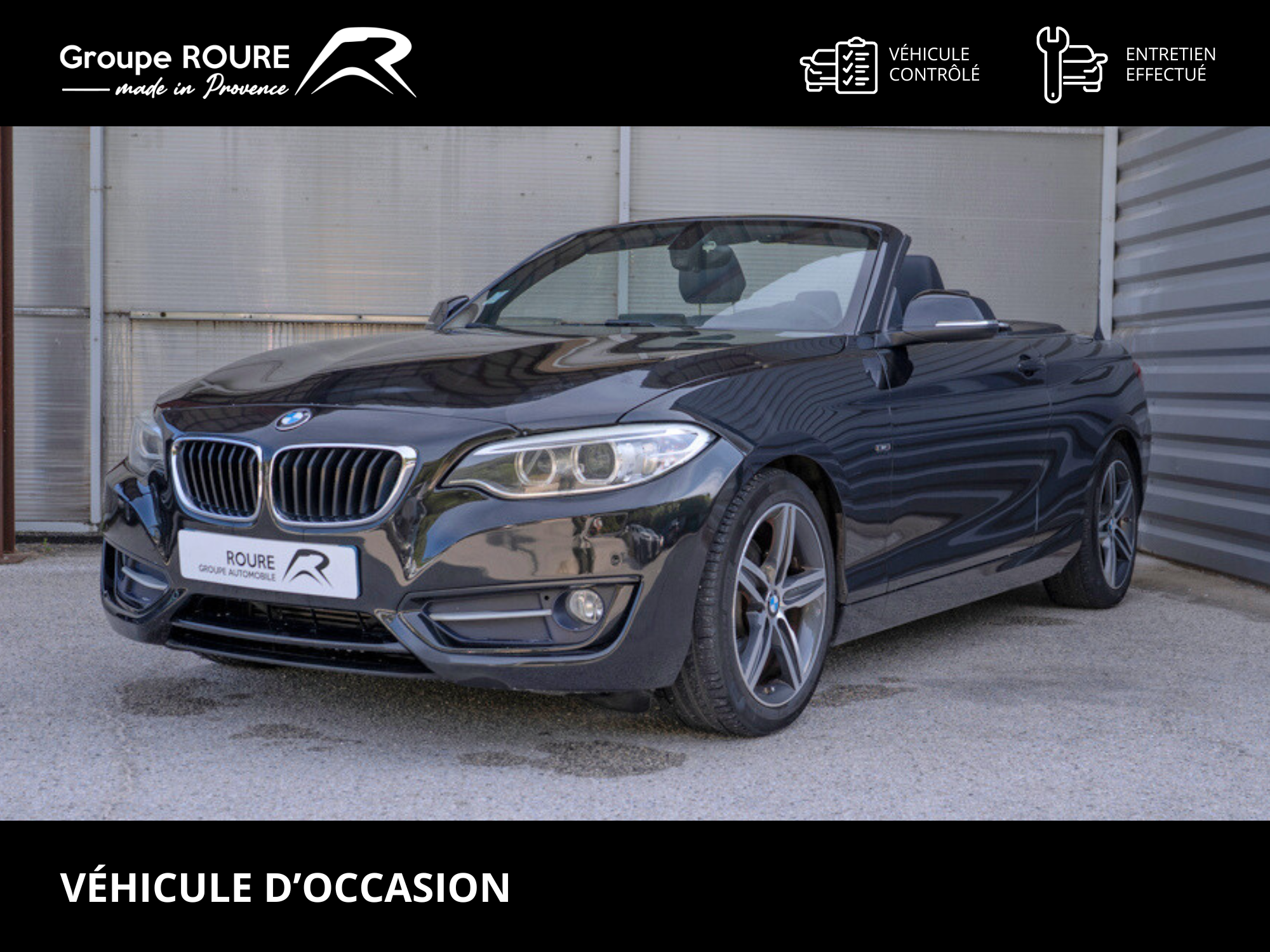 BMW-SERIE 2-Cabriolet 220d 190 ch-Sport A-16990-97713-roure-automobiles