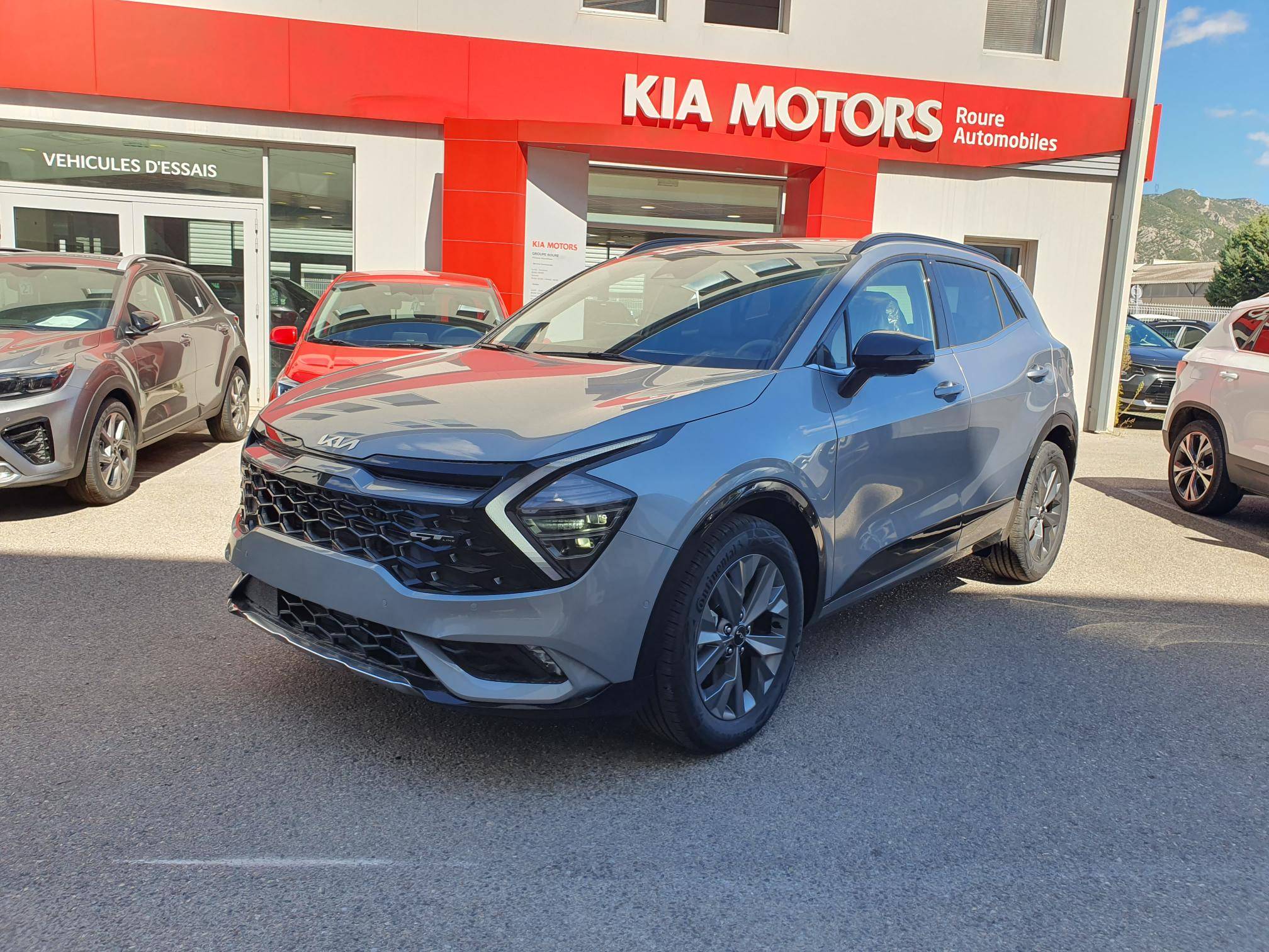 KIA-SPORTAGE V-Sportage 1.6 T-GDi 210ch ISG Hybride BVA6 4x2-GT-line Premium-39990-5000-roure-automobiles