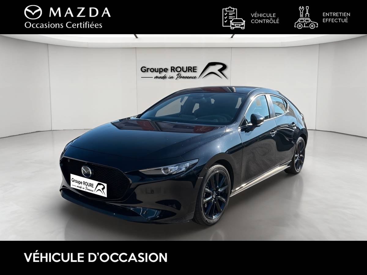 MAZDA-MAZDA3 IV-Mazda3 5 portes 2.0L e-SKYACTIV-G M Hybrid 122 ch BVA6-Style-17990-66470-roure-automobiles