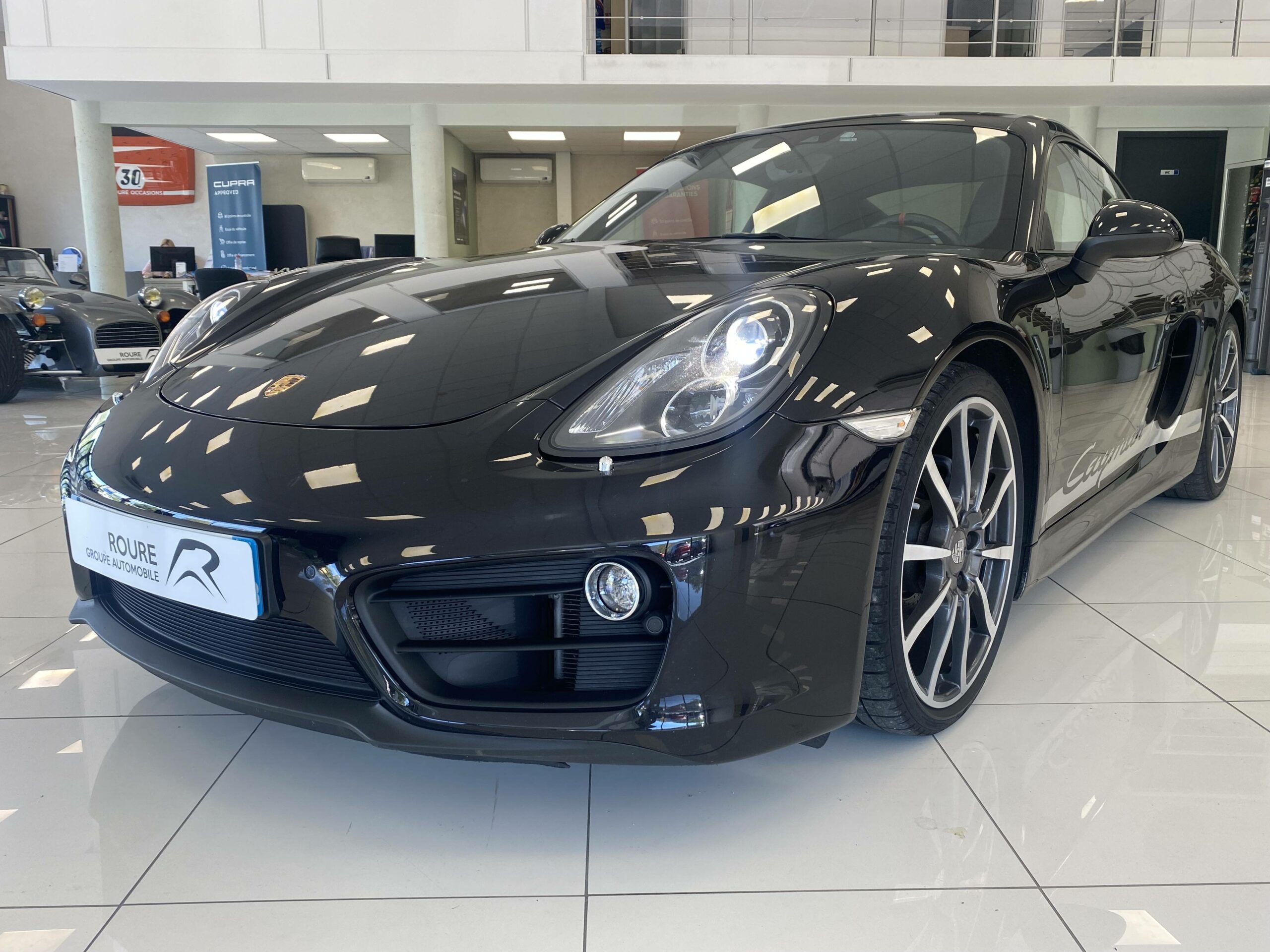 PORSCHE-CAYMAN TYPE 981-Cayman 2.7i 275-Black Edition PDK-54990-73859-roure-automobiles