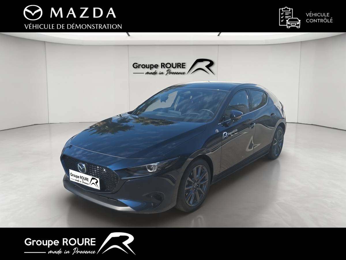 MAZDA-MAZDA3 BERLINE 2025-Mazda3 Berline 2.5L e-SKYACTIV-G M Hybrid 140 ch BVA6-Takumi-33345-150-roure-automobiles