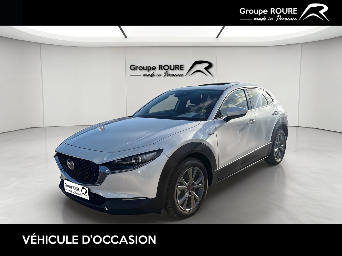 MAZDA-CX-30 2020-CX-30 2.0L SKYACTIV-X M Hybrid 180 ch 4x2 BVM6-100eme Anniversaire-18490-93350-roure-automobiles