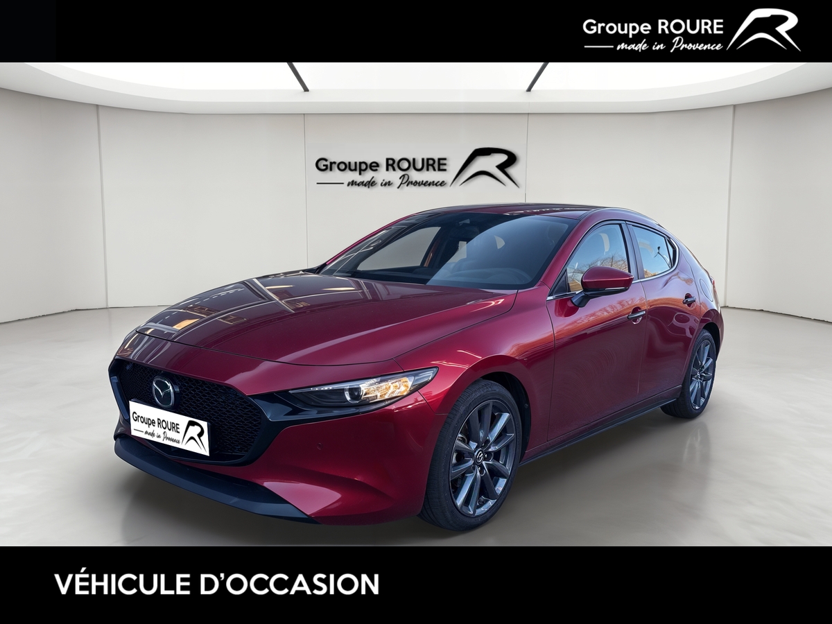 MAZDA-MAZDA3 5 PORTES 2021-Mazda3 5 portes 2.0L e-SKYACTIV-G M Hybrid 122 ch BVA6-Style-19990-63310-roure-automobiles