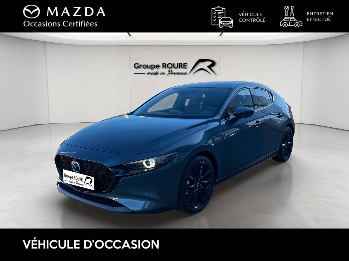 MAZDA-MAZDA3 5 PORTES 2021-Mazda3 5 portes 2.0L e-SKYACTIV-X M Hybrid 186 ch BVA6-Exclusive-21990-52003-roure-automobiles