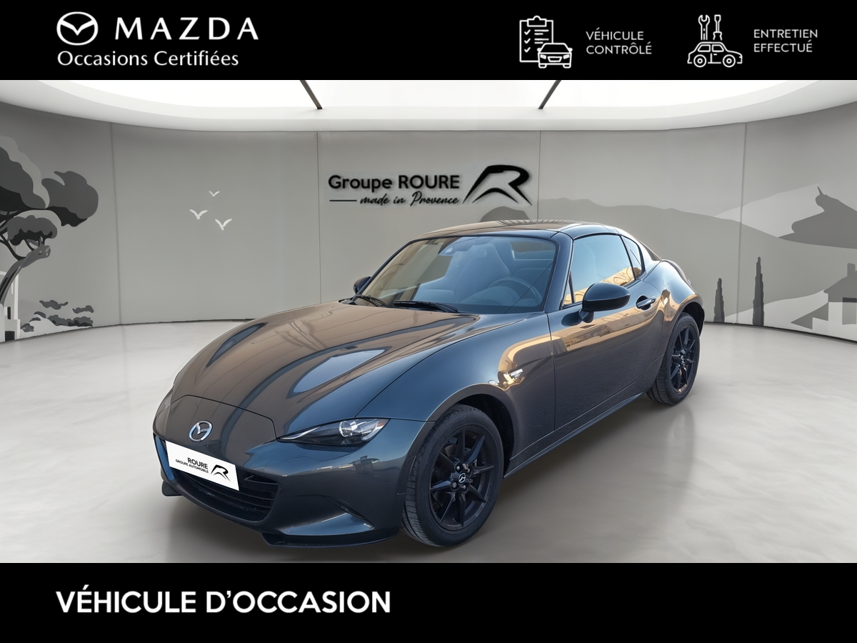 MAZDA-MX-5 RF-MX5 RF 1.5L SKYACTIV-G 132 ch-Dynamique-19490-85082-roure-automobiles