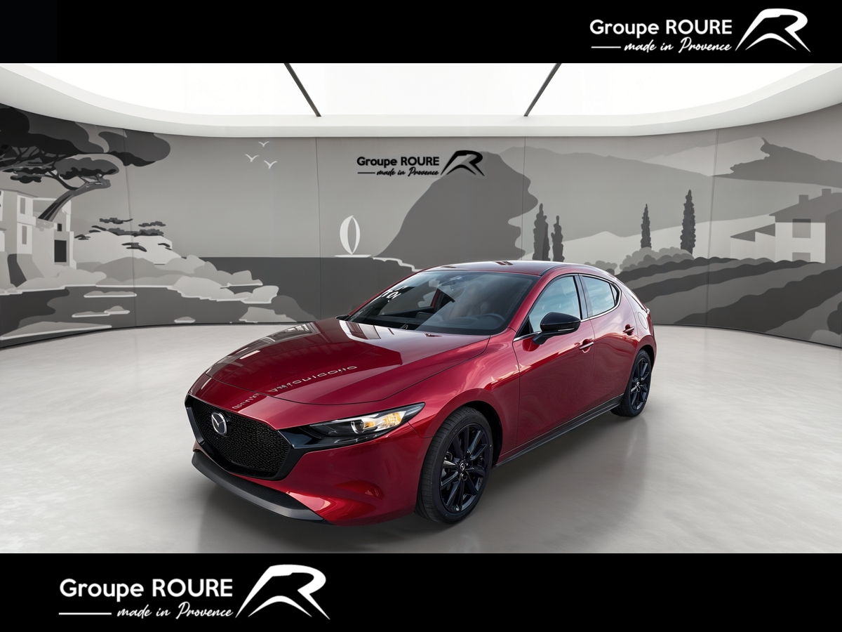MAZDA-MAZDA3 5 PORTES 2025-Mazda3 5 portes 2.0L e-SKYACTIV-X M Hybrid 186 ch BVA6-Nagisa-36750-150-roure-automobiles