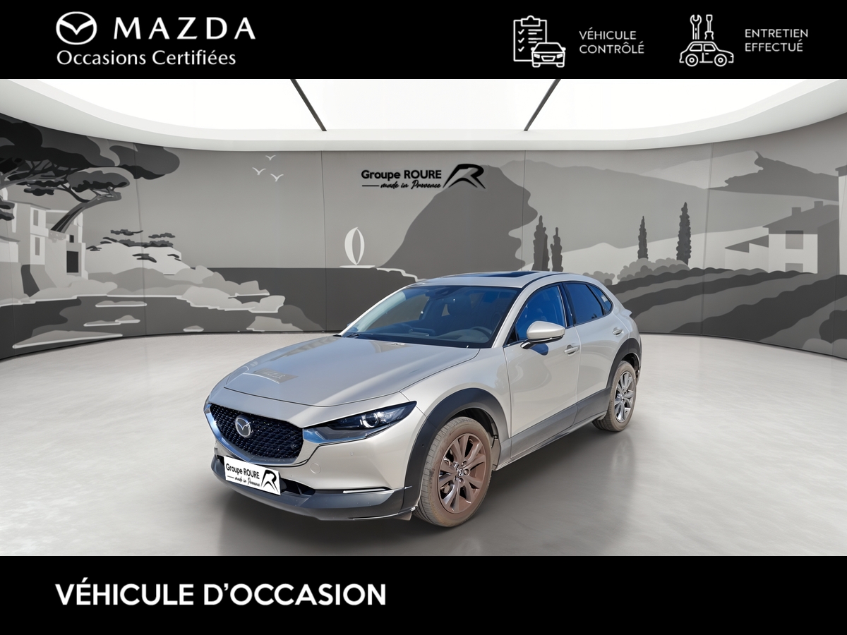 MAZDA-CX-30 2022-CX-30 2.0L e-SKYACTIV X M Hybrid 186 ch 4x2 BVM6-Exclusive-24990-12780-roure-automobiles