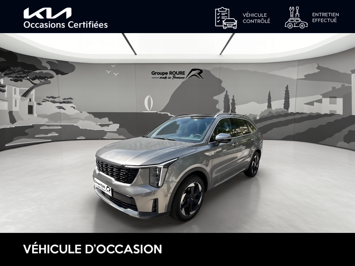 KIA-SORENTO-Sorento 1.6 T-GDi 253ch Hybride Rechargeable 7 pl BVA6 4x4-Premium-44990-33792-roure-automobiles