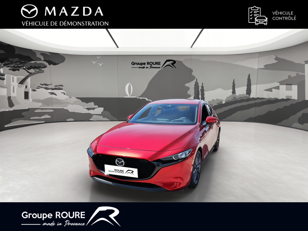 MAZDA-MAZDA3 5 PORTES 2025-Mazda3 5 portes 2.0L e-SKYACTIV-X M Hybrid 186 ch BVA6-Centre-Line-31990-5000-roure-automobiles