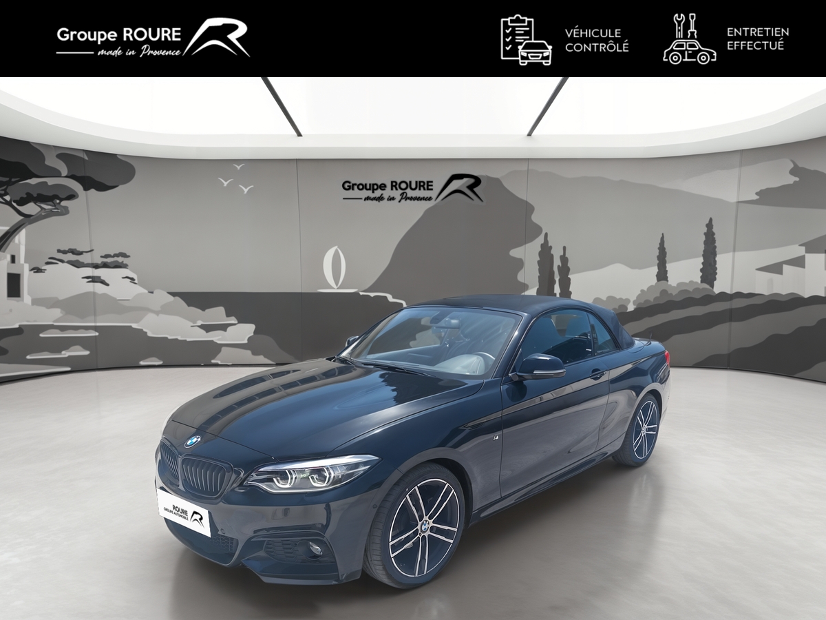 BMW-SERIE 2 CABRIOLET F23 LCI2-Cabriolet 218d 150 ch BVA8-M Sport-24990-75541-roure-automobiles