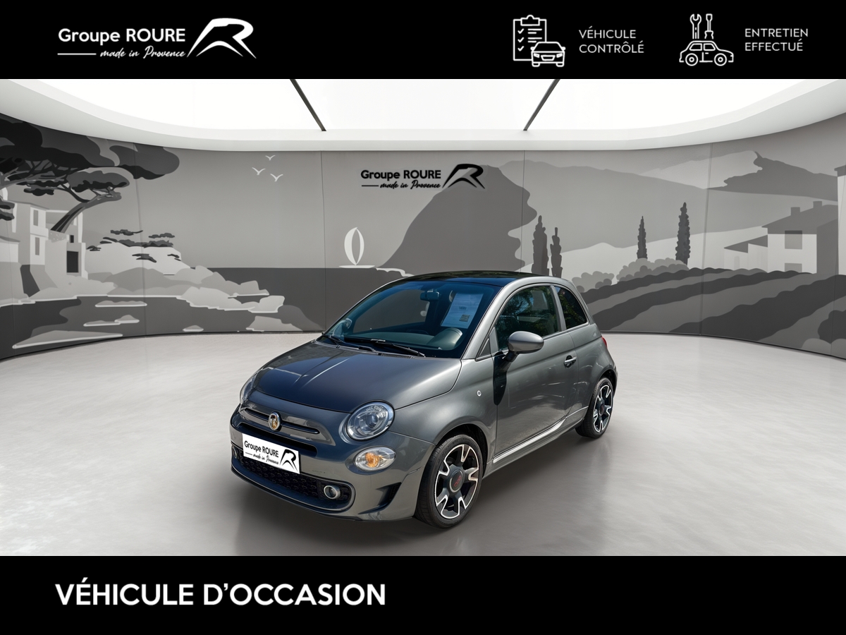 FIAT-500 SERIE 4-500 1.2 69 ch Dualogic-Pop-8990-65600-roure-automobiles