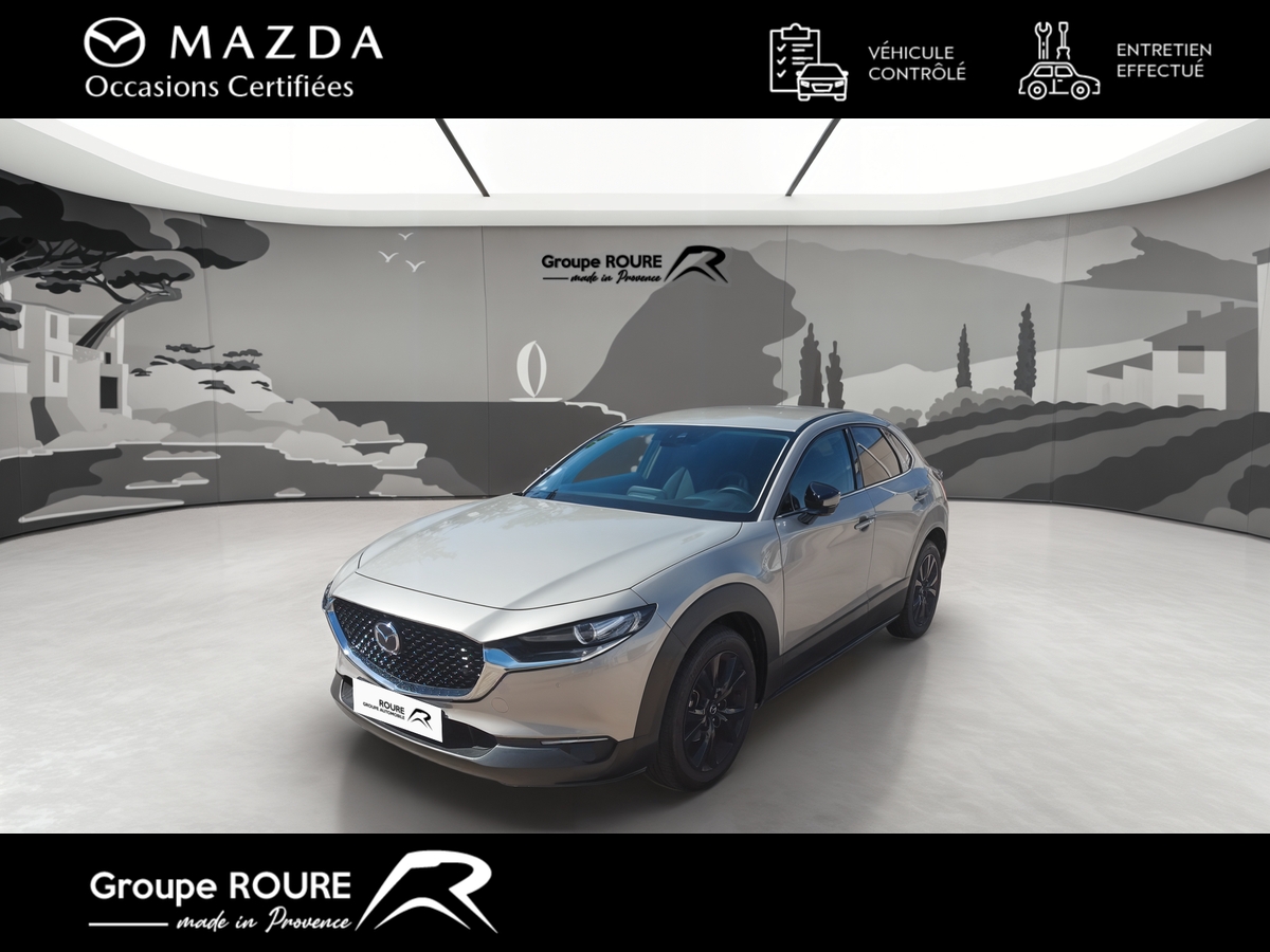MAZDA-CX-30 2022-CX-30 2.0L e-SKYACTIV X M Hybrid 186 ch 4x2 BVA6-Homura-22490-43874-roure-automobiles