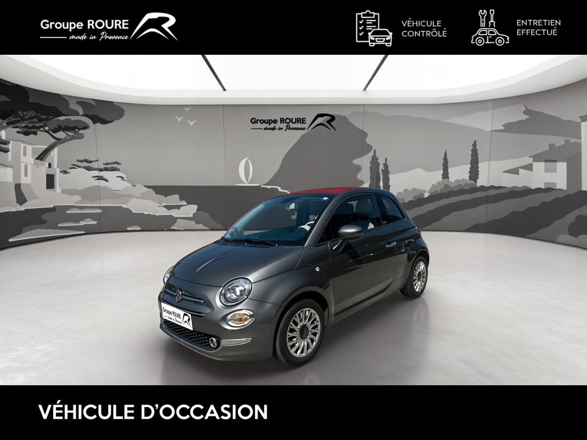 FIAT-500C SERIE 6 EURO 6D-500C 1.2 69 ch S/S Dualogic-Lounge-11990-61985-roure-automobiles