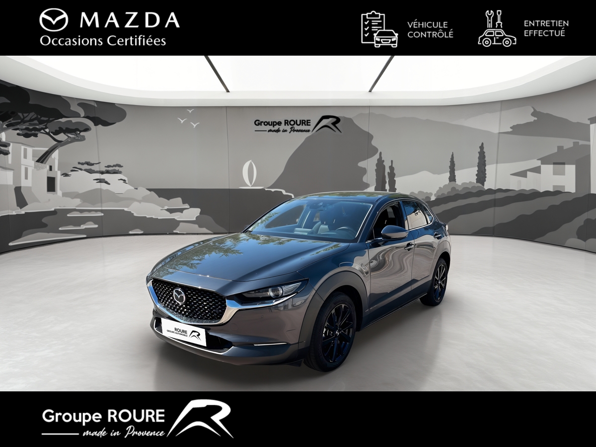 MAZDA-CX-30 2022-CX-30 2.0L e-SKYACTIV X M Hybrid 186 ch 4x2 BVM6-Sportline Bose-19990-42280-roure-automobiles
