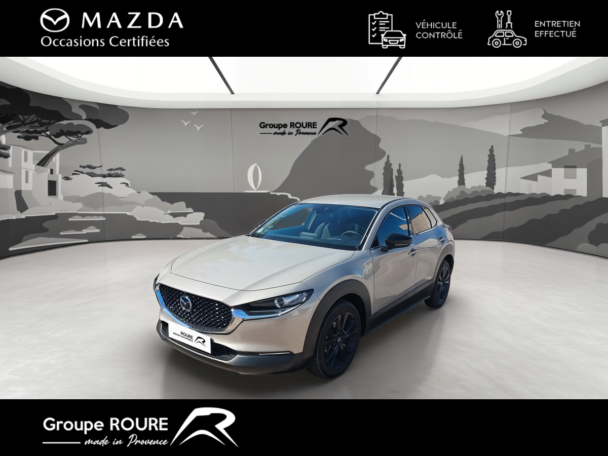MAZDA-CX-30 2024-CX-30 2.0L e-SKYACTIV X M Hybrid 186 ch 4x2 BVA6-Homura-23990-27300-roure-automobiles
