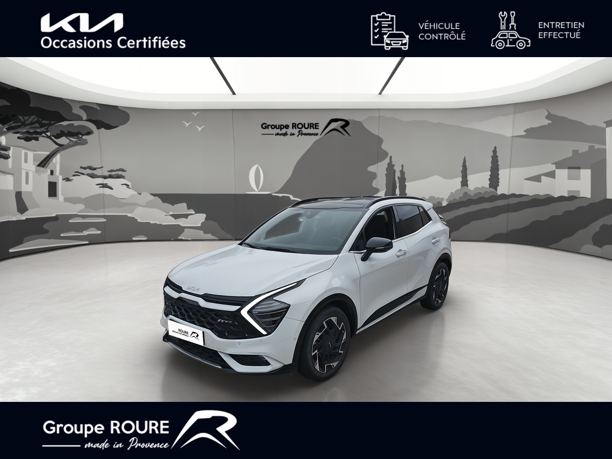 KIA-SPORTAGE-Sportage 1.6 T-GDi 265ch ISG Hybride Rechargeable BVA6 4x4-GT Line Premium-29990-45063-roure-automobiles