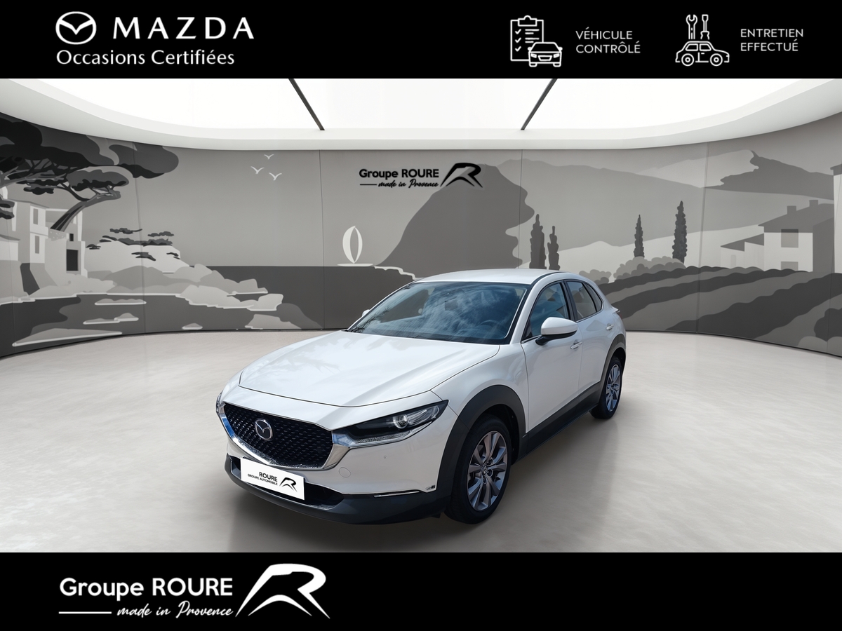 MAZDA-CX-30 2022-CX-30 2.0L e-SKYACTIV G M Hybrid 122 ch 4x2 BVA6-Style-17990-92608-roure-automobiles