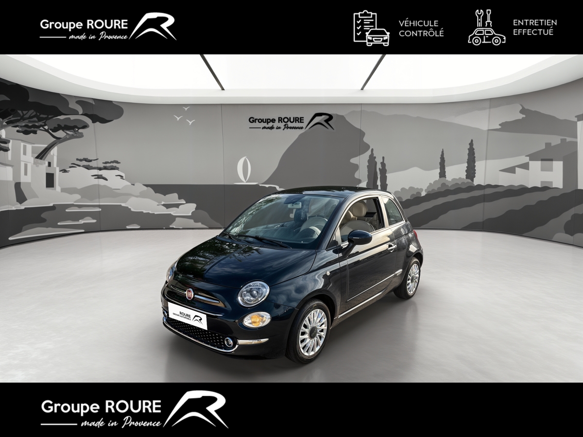 FIAT-500 SERIE 8 EURO 6D-TEMP-500 1.0 70 ch Hybride BSG S/S-Lounge-8990-43112-roure-automobiles