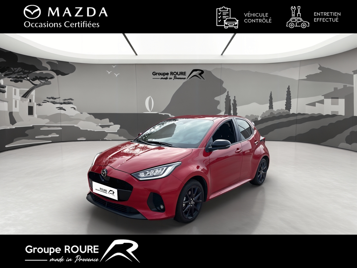 MAZDA-MAZDA2 HYBRID 2024-Mazda2 Hybrid 1.5L CVT 116 ch-Homura-21990-18796-roure-automobiles